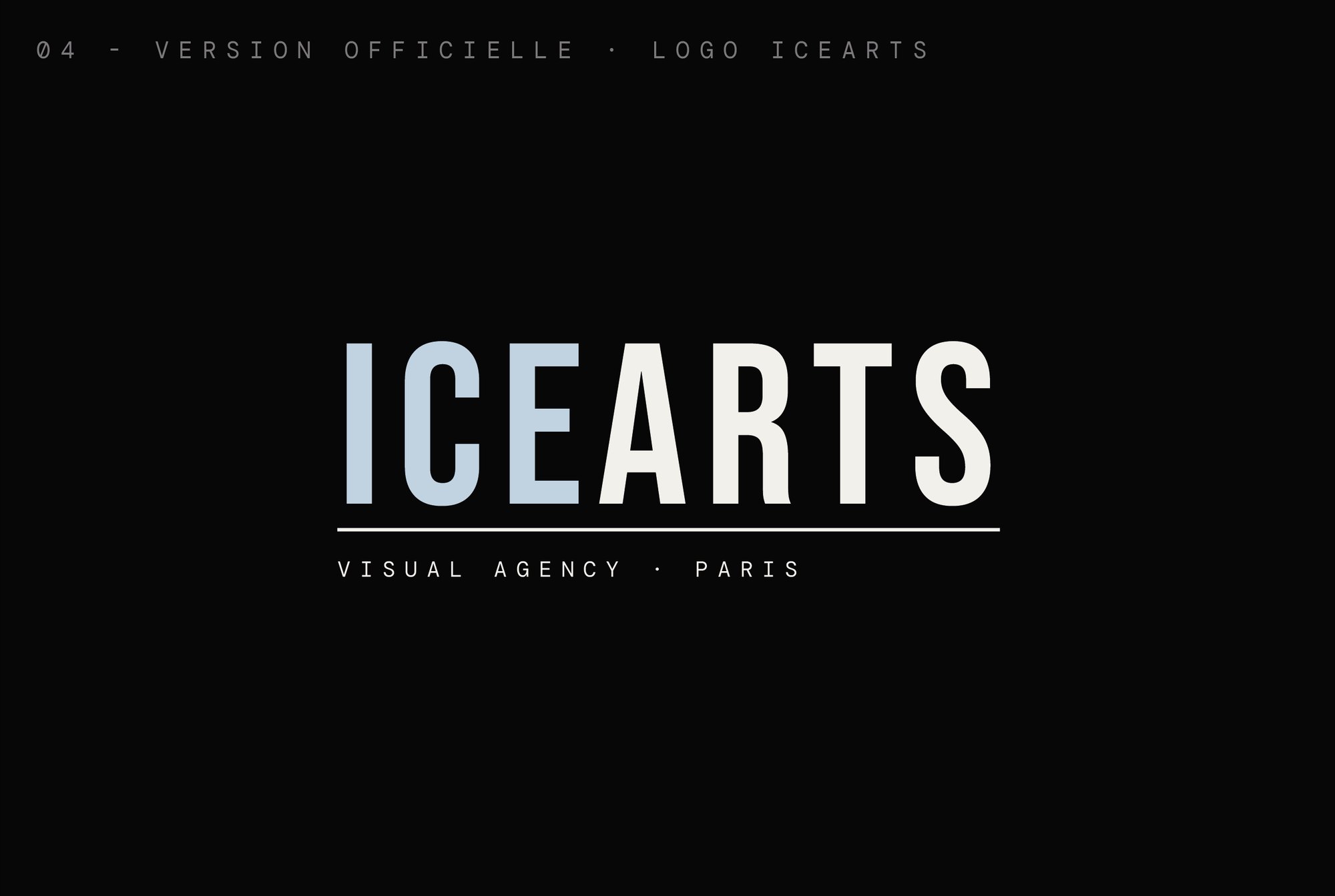 Logo ICE ARTS, version officielle